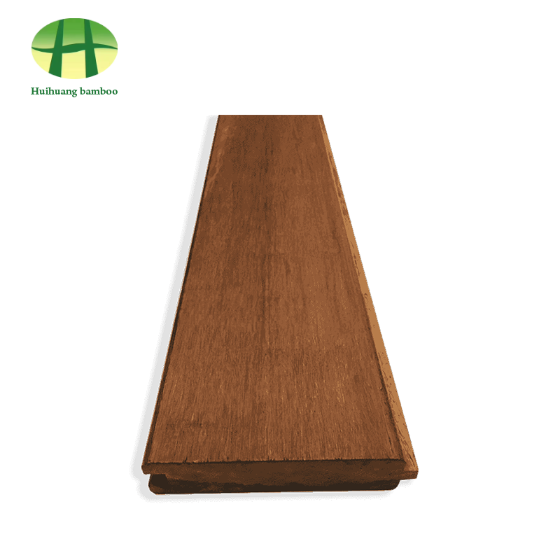 Firesidet, tungt, stabilt bambusbræt i flad stil