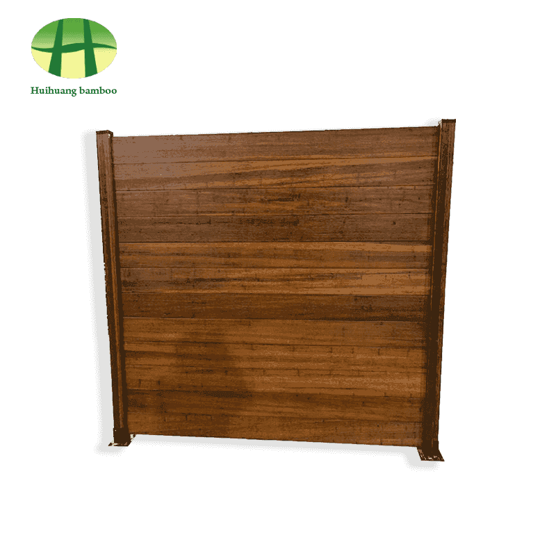 Naturligt tungt bambus udendørs hegn
