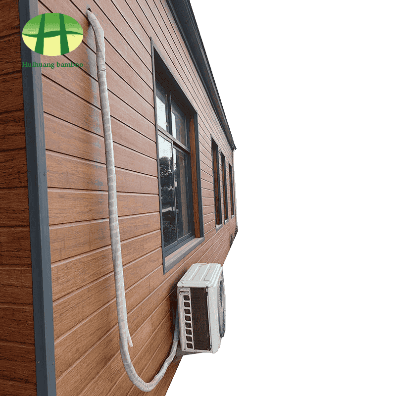 Vandrette udendørs tunge bambus vægpaneler