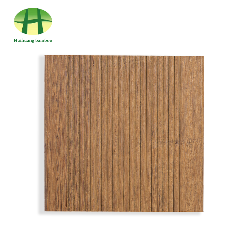 Lille bølget bambusgulv