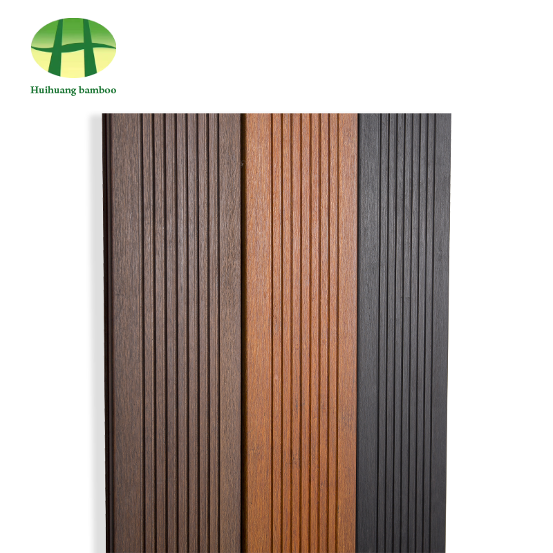 Stort bølgebambusgulv