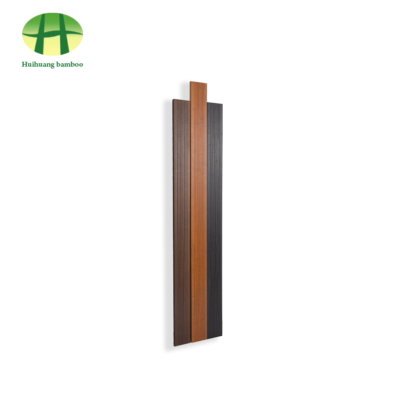 Stort bølgebambusgulv